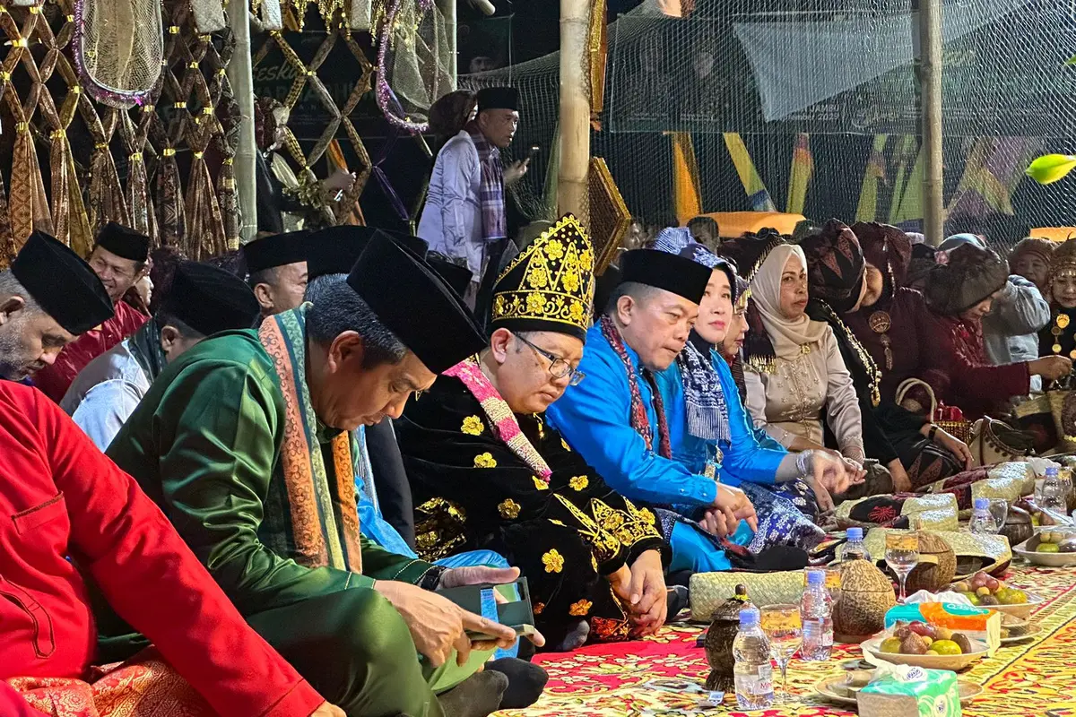 Malam puncak Festival Pangkalan Jambu Kabupaten Merangin. (Istmewa)