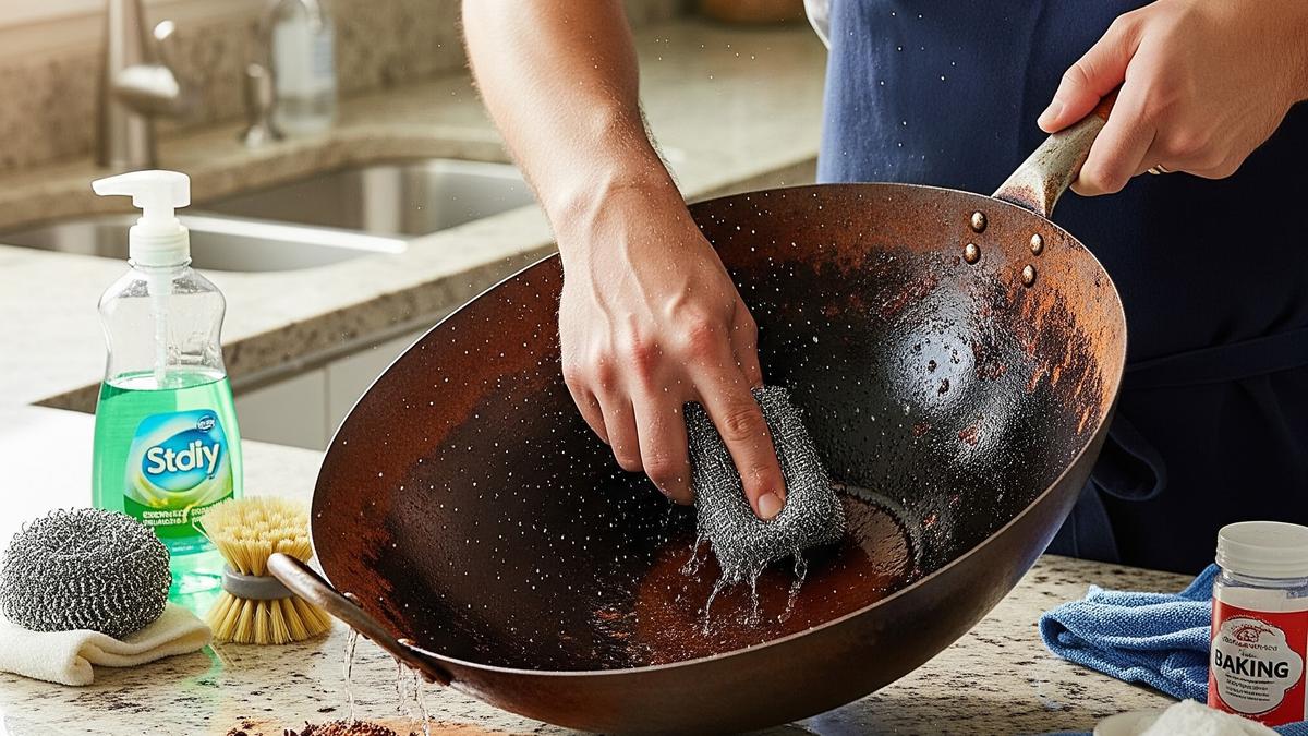 6 Cara Bersihkan Wajan Berkarat Tanpa Merusak, Tetap Awet dan Kinclong