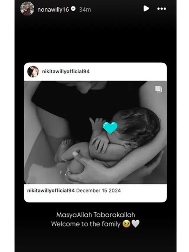 6 Potret Haru Nikita Willy Melahirkan Anak Kedua, Pakai Metode Water Birth