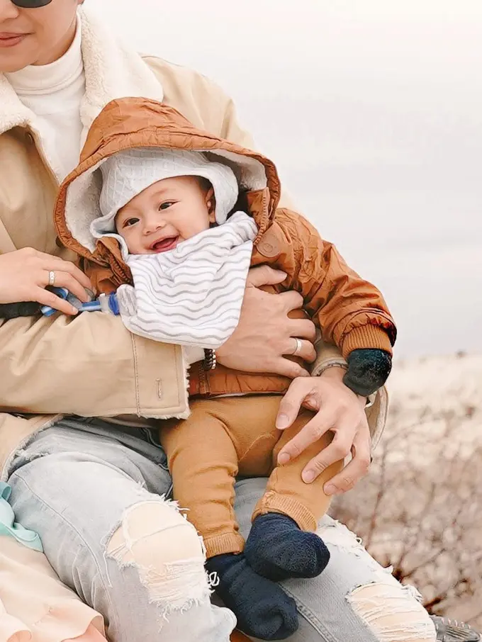 Baby Shaka dan kedua orangtuanya