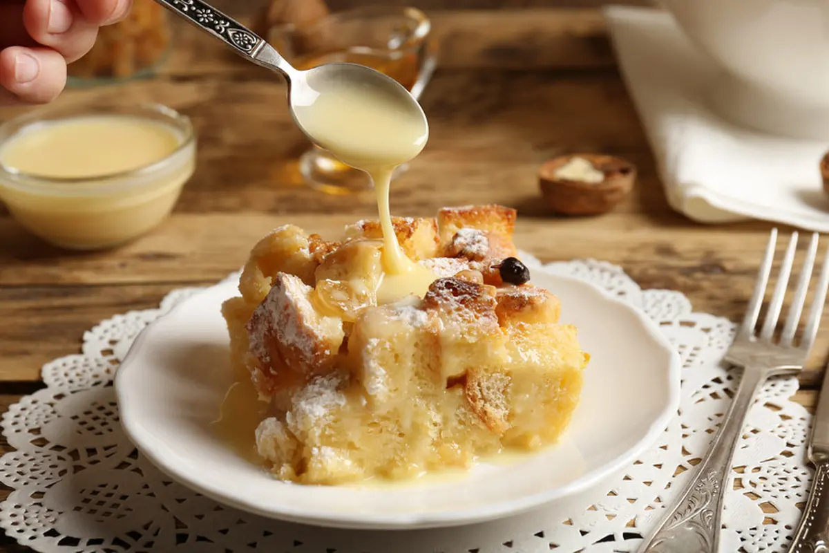 bread pudding kukus
