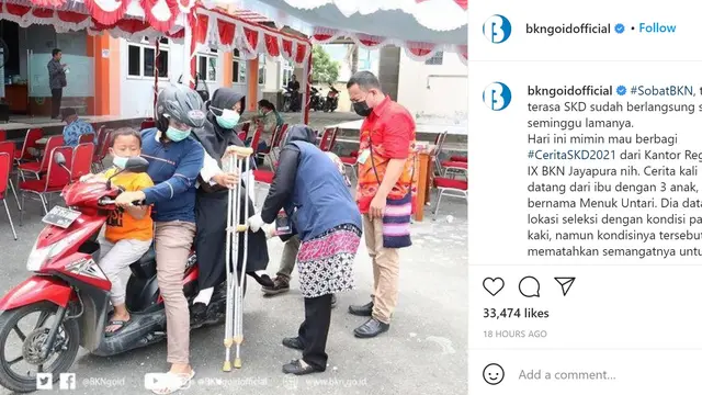 Peserta SKD CPNS 2021 Menuk Untari