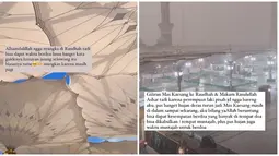 Lewat story Instagramnya, Erina Gudono bagikan cerita saat ia dan Kaesang Pangarep ke Raudhah. Tidak bersamaan, namun Erina dan Kaesang sama-sama dapat kesempatan berdoa di Raudhah dalam waktu yang lama. Raudhah atau disebut Taman Surga di Masjid Nabawi merupakan salah satu tempat yang selalu dikunjungi oleh jamaah. Setiap orang punya cerita tersendiri ketika mengunjungi Raudhah. (Liputan6.com/IG/@erinagudono)