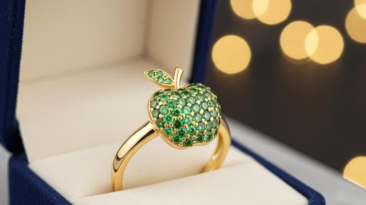 7 Model Cincin Emas Apel 2025, dari Simpel Elegan hingga Mewah