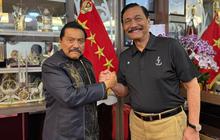 Bertemu Luhut, Hendropriyono Tukar Pikiran Bahas Perang Ekonomi Global