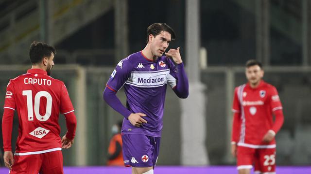 Vlahovic Cetak Gol, Fiorentina Bungkam Sampdoria 3-1