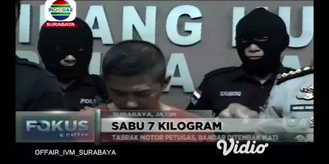 VIDEO: Polda Jatim Ungkap Jaringan Malaysia, Sita Sabu 7 Kg