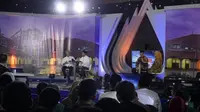Debat pasangan calon gubernur Jateng dilangsungkan di hotel Gumaya,Semarang, Kamis (15/3/2018). (foto : Liputan6.com/edhie prayitno ige)