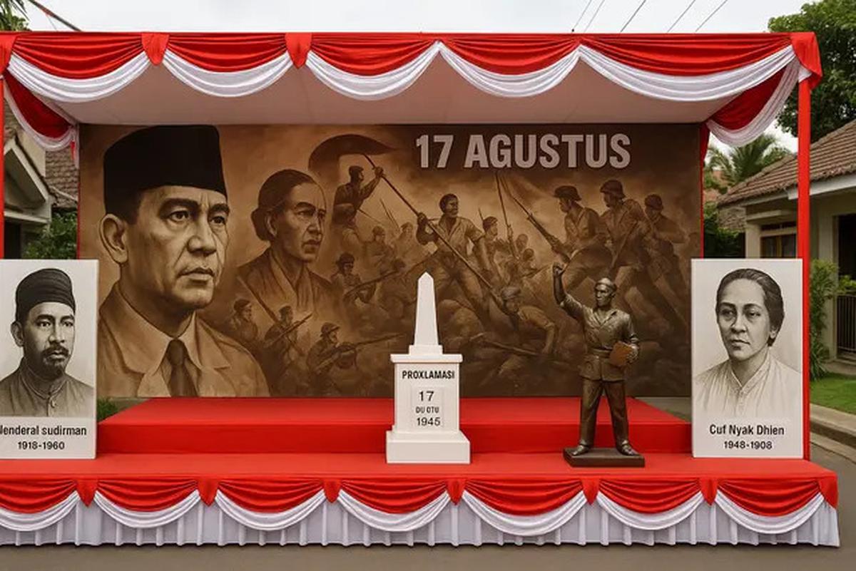 8 Dekorasi Panggung 17 Agustus Simple Elegan untuk Acara di Desa hingga Perumahan