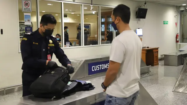 Simulasi Kedatangan Penumpang di Bandara I Gusti Ngurah Rai
