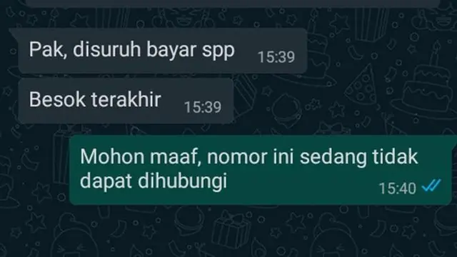 6 Chat Anak Rayu Bapak Minta Uang Ini Bikin Senyum