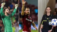 2 Pemain Sparta Praha hina wasit perempuan (istimewa)