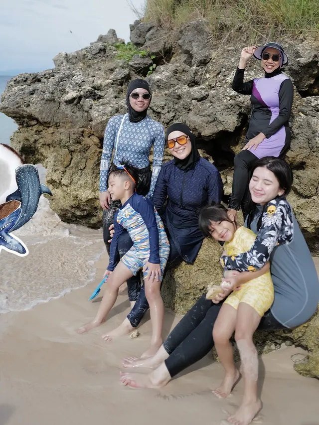 Gaya Liburan Irish Bella di Lombok Tuai Pujian, Tetap Stylish dengan Busana Tertutup