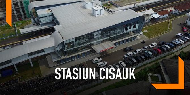 VIDEO: Melihat Wajah Baru Stasiun Cisauk