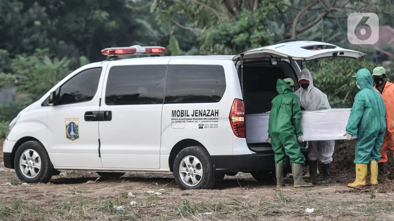 PSBB Transisi, Pemakaman Korban Covid-19 di TPU Tegal Alur Meningkat