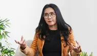 Anggota Komisi VI DPR RI dari Fraksi PDI Perjuangan, Rieke Diah Pitaloka. (Liputan6.com/Herman Zakharia)
