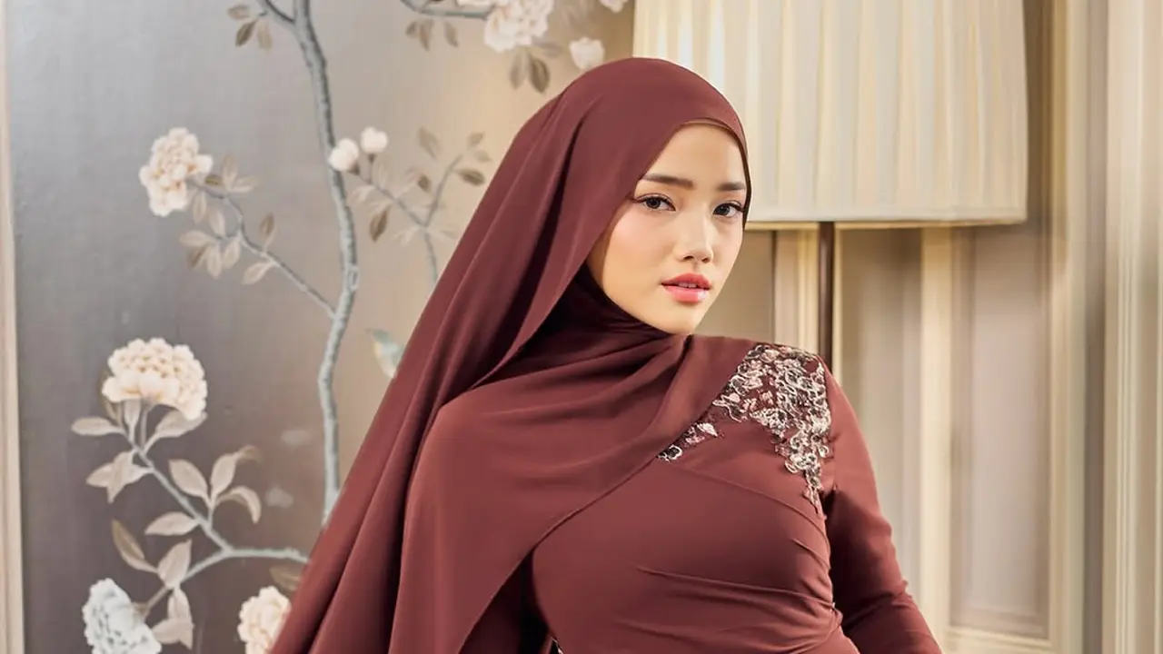 Gaya Anggun Fuji An dengan Baju Kurung Melayu, Inspirasi Tampilan Ramadan dan Lebaran