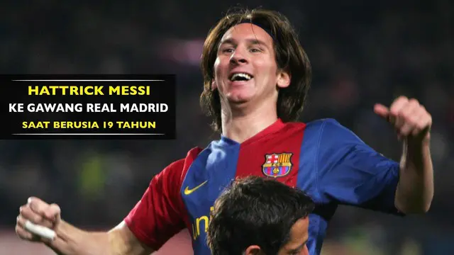 Hattrick Pertama Lionel Messi Bersama Barcelona di La Liga