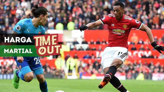 Berita video Time Out kali ini tentang Manchester United yang sudah pasang harga untuk klub yang berminat dengan Anthony Martial.