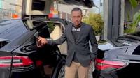 Ahmad Sahroni, Presiden Tesl Club Indonesia sambut baik penggunaan mobil listrik di IMI