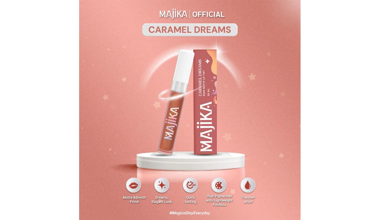 Makan Banyak Saat Liburan Tapi Tetap Cantik di Foto Berkat Lip Tint MAJIKA