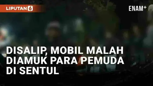 VIDEO: Viral Pemobil Jadi Korban Amukan Kelompok Pemuda Usai Disalip di Jalanan Sentul