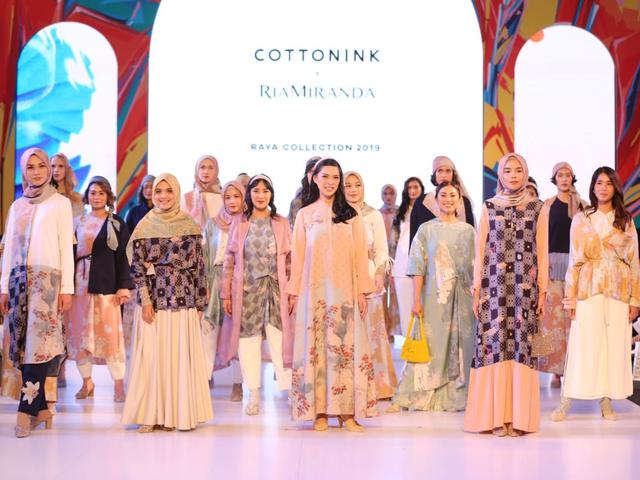 Perpaduan Apik Cotton Ink X Ria Miranda Di Koleksi Hari Raya 2019 Lifestyle Liputan6 Com