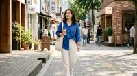 Rahasia Tampil Effortless Chic, Ini Pilihan Kemeja Oversize yang Nyaman dan Modis