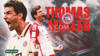 Bayern Munchen - Ilustrasi Thomas Muller (Bola.com/Adreanus Titus)