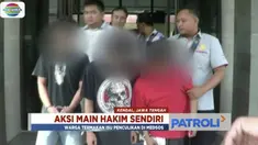 Warga Kendal keroyok seorang pria diduga gangguan jiwa karena termakan isu hoaks penculikan anak.
