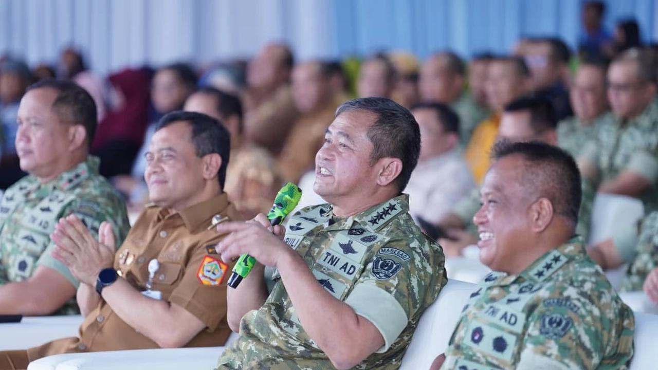 FOTO: Kasad Resmikan Pompa Hidram di Banyumas, Dorong Ketahanan Air dan Swasembada Pangan