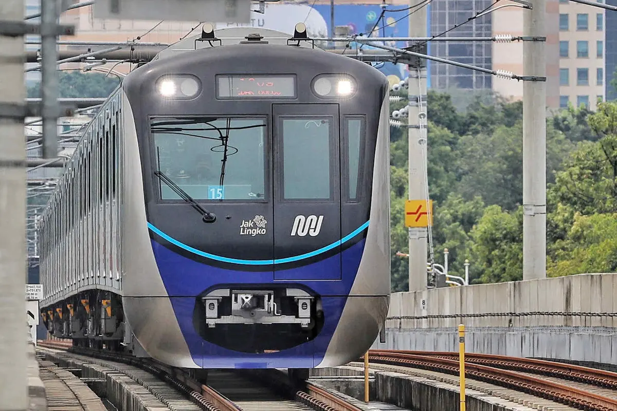 Dua Juta Lebih Orang Gunakan MRT Jakarta Selama September 2022