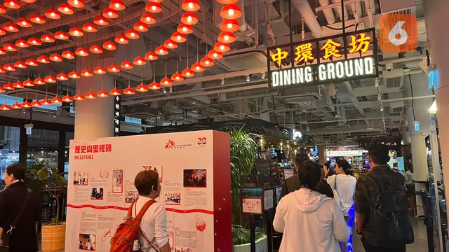 Central Market di Hong Kong yang telah direnovasi, dulunya masih pasar tradisional di abad ke-18. (Dok: Liputan6.com/dyah Pamela)