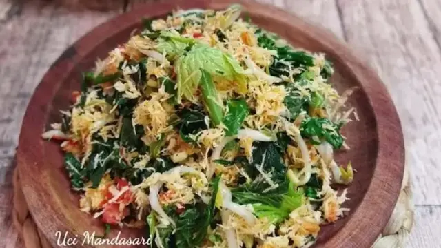 Urap daun pepaya