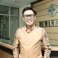 Eko Patrio di Dewan Pers (Galih W. Satria/Bintang.com)