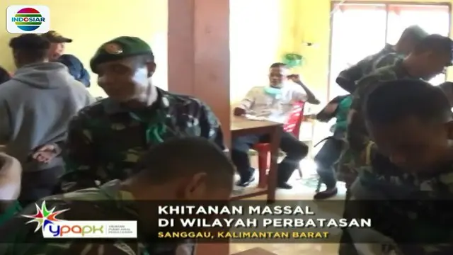 Yayasan Pundi Amal Peduli Kasih (YPAPK) Indosiar-SCTV, bekerjasama dengan Komando Daerah Militer Sanggau Kalimantan Barat, menggelar bakti sosial dan khitanan massal di wilayah perbatasan, Kabupaten Sanggau.