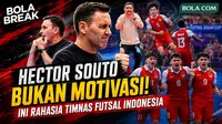Hector Souto mengungkap metode di balik perkembangan pesat Timnas Futsal Indonesia. Menurutnya, mental juara bukan sekadar dibangun lewat motivasi, tetapi melalui latihan, pemahaman taktik, pengambilan keputusan, dan analisis lawan secara mendalam. Pelatih asal Spanyol itu bahkan mengibaratkan metode bermain Timnas Futsal Indonesia seperti menggunakan “GPS”, yang membantu pemain membaca berbagai situasi dan menentukan keputusan terbaik di lapangan.