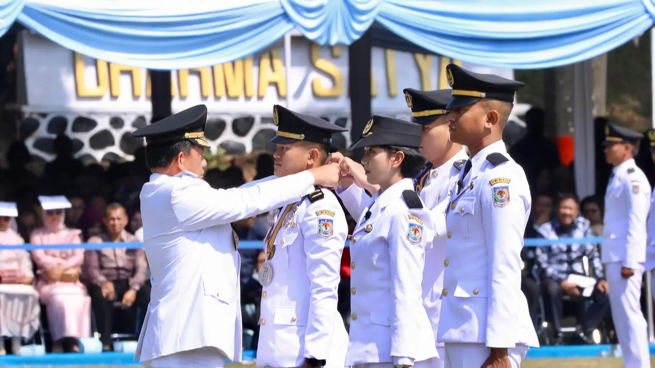Mendagri Lantik 1.110 Pamong Praja Muda IPDN Angkatan 32, Praja Asal Buton Jadi Lulusan Terbaik