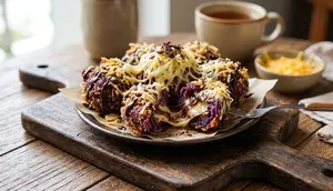 Resep Ubi Ungu Cokelat Keju yang Renyah dan Lumer