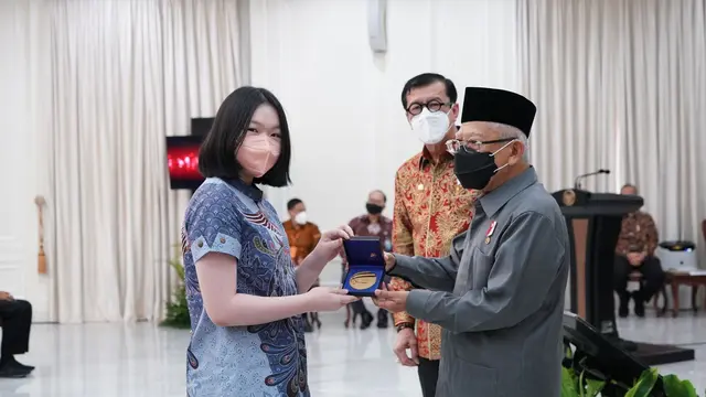 Wakil Presiden Ma'ruf Amin penghargaan kekayaan intelektual