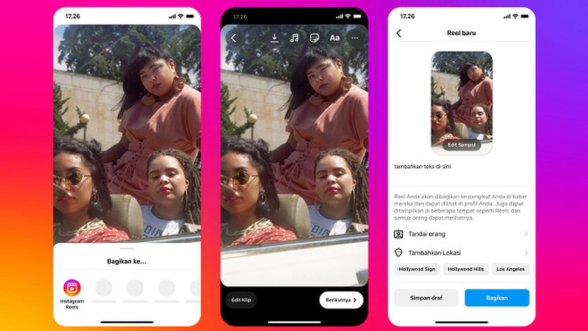 Meta Umumkan Fitur Baru untuk Instagram Reels dan Facebook Reels, Apa Saja?
