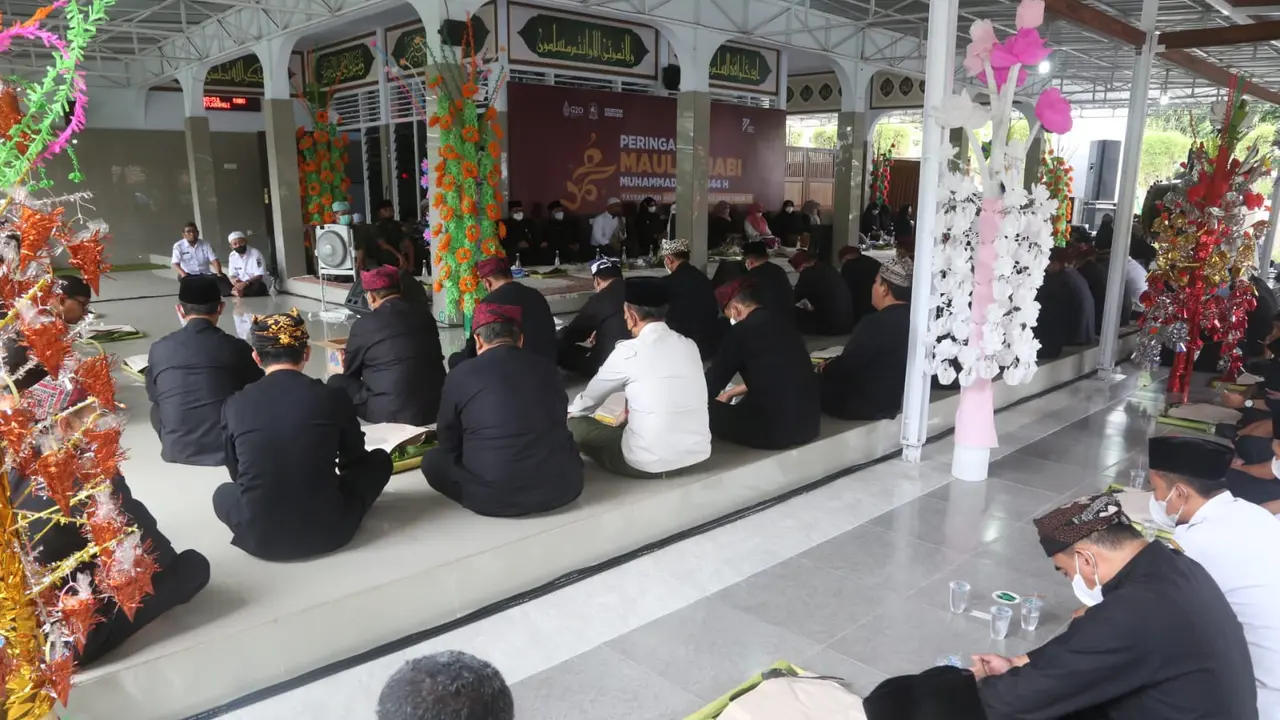Peringatan Mualid Nabi Muhammad SAW di Majid Lingkungan Pemkab Banyuwangi (Istimewa)
