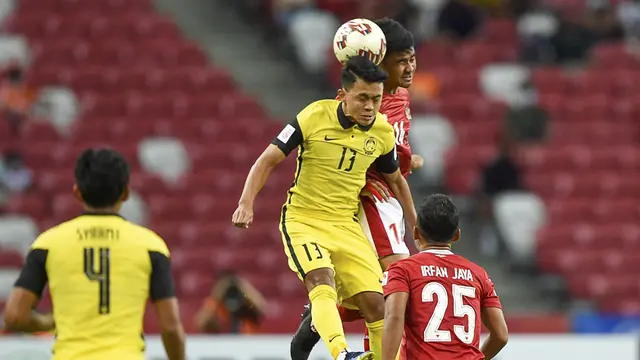 Foto: Irfan Jaya Bikin Mental Timnas Indonesia Bangkit dan Sukses Bungkam Malaysia di Piala AFF 2020