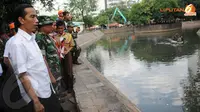 Gandeng KSAD TNI, Jokowi Sepakat Gelar Patroli Sungai di Jakarta