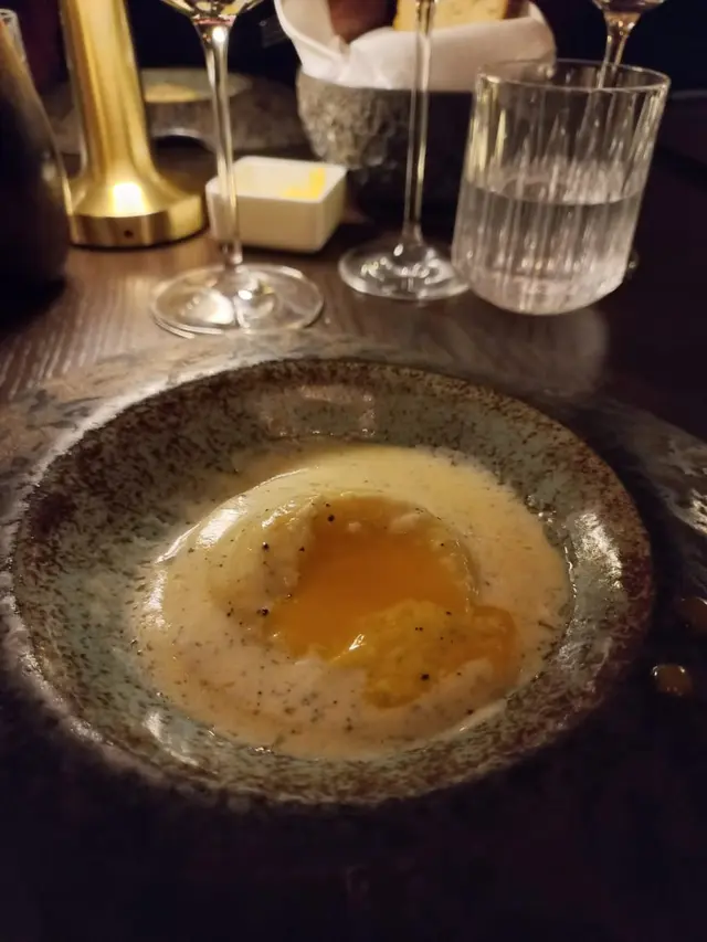 Egg Yolk Raviolo with Truffle