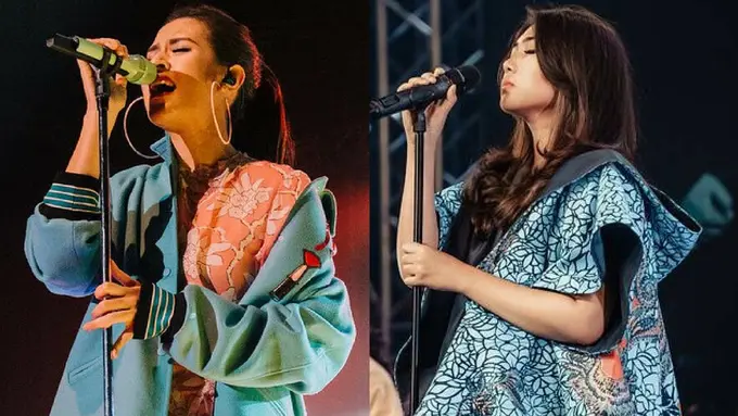 [Bintang] Rajin Kolaborasi dengan Cowok Ganteng, Raisa dan Isyana Sarasvati dengan Gaya Super Edgy