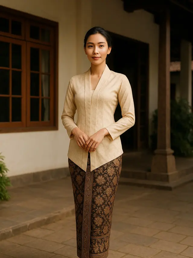 Model Kebaya Jaman Dulu yang Bagus Non Hijab