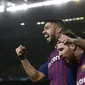 Luis Suarez jadi inspirasi untuk Barcelona meski tidak mencetak gol (PAU BARRENA / AFP)