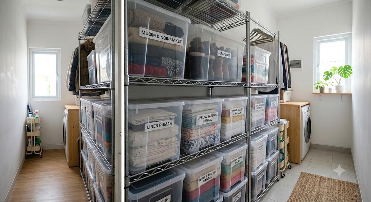 Barang yang Sebaiknya Disimpan dalam Wadah Transparan