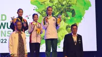 Tambah Tiga Emas, Indonesia Penuhi Target di Kejuaraan Dunia Wushu Junior 2022